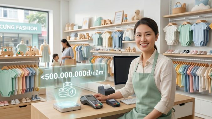 Mức doanh thu bắt buộc sử dụng hóa đơn điện tử