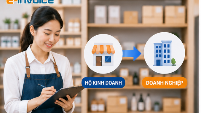 Thủ tục chuyển từ hộ kinh doanh thành doanh nghiệp